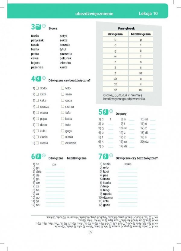 Łatwo ci mówić! Ćwiczenia fonetyczne dla obcokrajowców uczących się języka polskiego (FLIPBOOK)