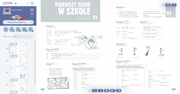 Polski krok po kroku A1. Zeszyt ćwiczeń (e-coursebook)