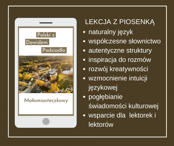 ZESTAW Polski z piosenką: Podsiadło - Sanah - Taco. A1-A2 (E-BOOK PDF)