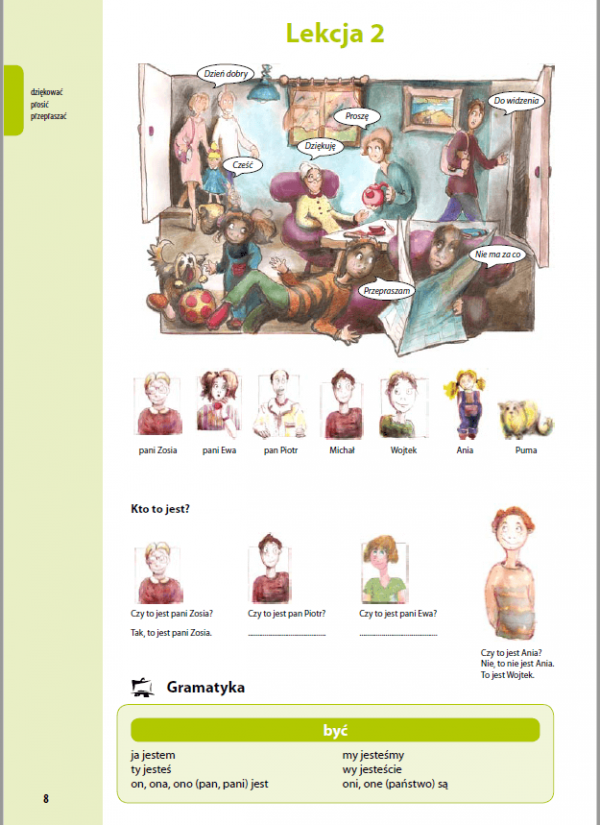 Dzień Dobry! Część 1. Podręcznik do nauki języka polskiego jako obcego z ćwiczeniami dla początkujących (poziom A1)