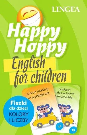 Happy Hoppy. Fiszki dla dzieci do nauki angielskiego. Kolory i liczby