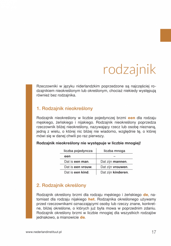 Gramatyka niderlandzka z ćwiczeniami i testami (poziom A1-B1)