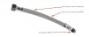 Ferro wąż w oplocie  1/2”×3/8” n-n 30cm