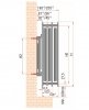 Grzejnik stalowy panelowy Diamond C33 500x1200