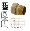 Złączka PEX skręcana 20x1/2 gz