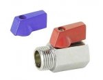 Zawór kulowy 1/2 cala mini wz chrom