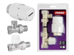 Ferro zestaw termostatyczny prosty ZTM20