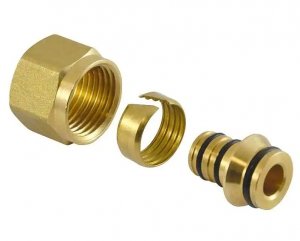 Złączka do rur wielowarstwowych Ferro 16x1/2 GW 