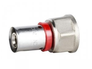 Złączka pex zaciskana 16x3/4 GW