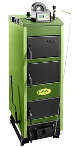 SAS UWT węglowo-miałowy, uniwersalny z nadmuchem i sterowaniem 1.0 12,5kW