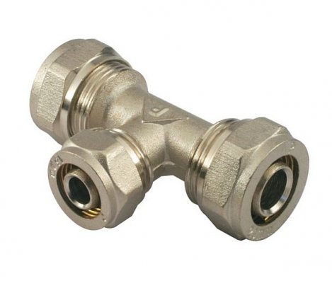 Trójnik PEX 20x16x20 skręcany