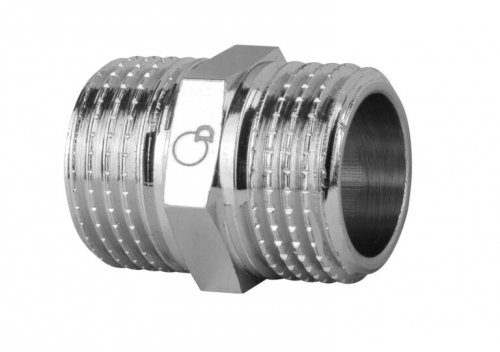Nypel chromowany 3/8