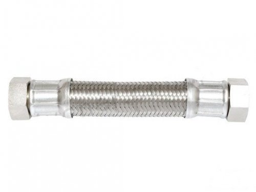 Wąż antywibracyjny fi 18 3/4x3/4 nakrętno-nakrętny L-100
