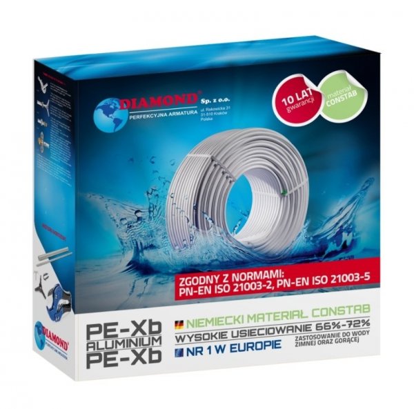 Rura PEX/Al/PEX 16x2 Diamond 200m 