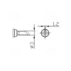 Grot 666 nóż 3mm do SMD  LF2000/LF8800/LF853D