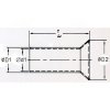 KRN010012 Tulejka nieizolow. 1,0mm2x12   100szt