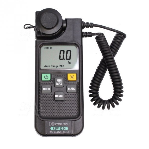 KEW5204BT Luksomierz 0,1 ~ 199 900 lx , Bluetooth