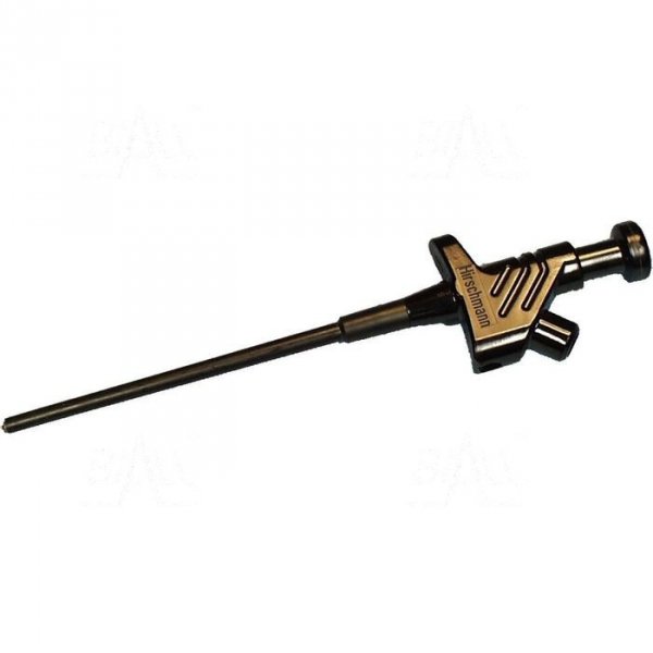 Chwytak pazurkowy gn. 4mm KLEPS 30-BK, 60V= / 30V~, 6A, czarny