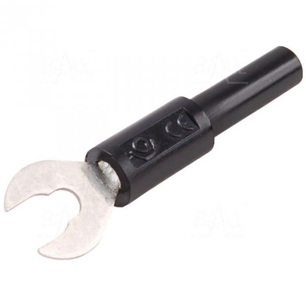 Adapter ADA3034-BK widełki #8~4mm / gn. 4mm  36A czarny