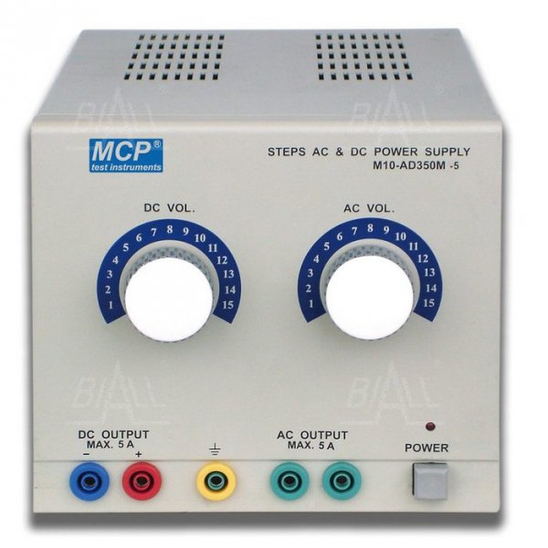 Zasilacz AD350M-10  AC/DC 1-15V/10A  MCP