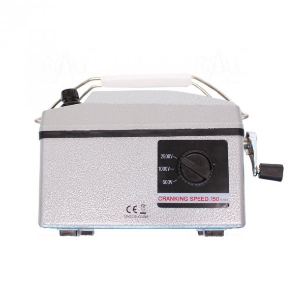 ZCT123 Induktorowy miernik rezyst. izolacji 500V/1000V/2500V maks.1mA 500MOhm/1000Ohm/2500MOhm