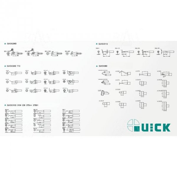 Grot Q-T-4CM minifala Quick236/706/936/3104/3102/TS1100/709/969