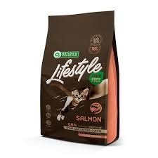 NP Lifestyle bezzbożowa Łosoś Kitten 1,5kg karma sucha