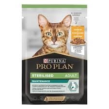 Purina Pro Plan Sterilised z kurczakiem w sosie dla kota 85g