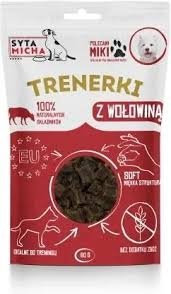 Syta Micha Trenerki z wołowiną dla psa 80g 