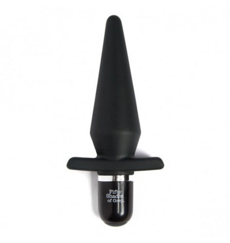 Fifty Shades of Grey Delicious Fullness Buttplug - wibrujący korek analny 