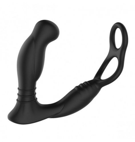 Nexus Simul8 Vibrating Dual Motor Anal Cock and Ball Toy - masażer prostaty z pierścieniem erekcyjnym