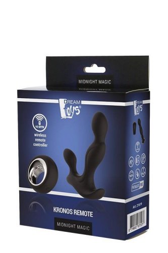 Dream Toys Midnight Magic Kronos Remonte - wibrujący masażer prostaty 