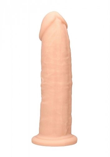  RealRock Silicone Dildo Without Balls 22,8 cm Flesh - realistyczne dildo