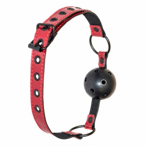 Lola Games Ball Gag Party Hard Love Bite - knebel z kulką do ust BDSM