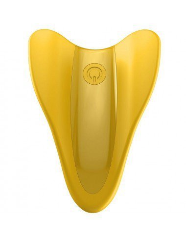 Satisfyer High Fly Finger Vibrator ( Yellow ) - wibrator na palec, żółty