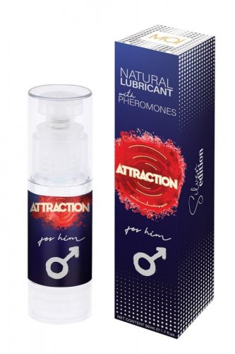 Attraction Mai - Lubrykant naturalny z feromonami dla Niego 50 ml
