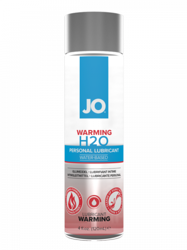 System JO H2O Warming 120 ml - Lubrykant rozgrzewający na bazie wody