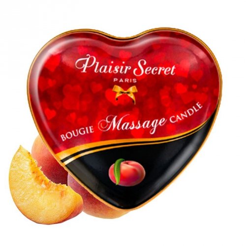 Plaisire Secret Massage Candle PEACH - Świeca do masażu, zapach brzoskwini 