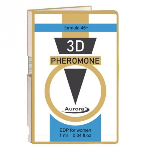 Aurora 3D Pheromone formula 45+, 1 ml - erotyczne perfumy dla kobiet 