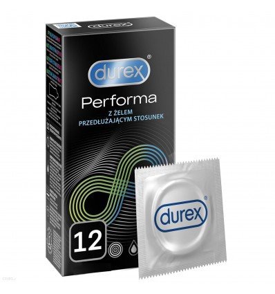 Durex Performa A12 - prezerwatywy opóżniające wytrysk 12 szt