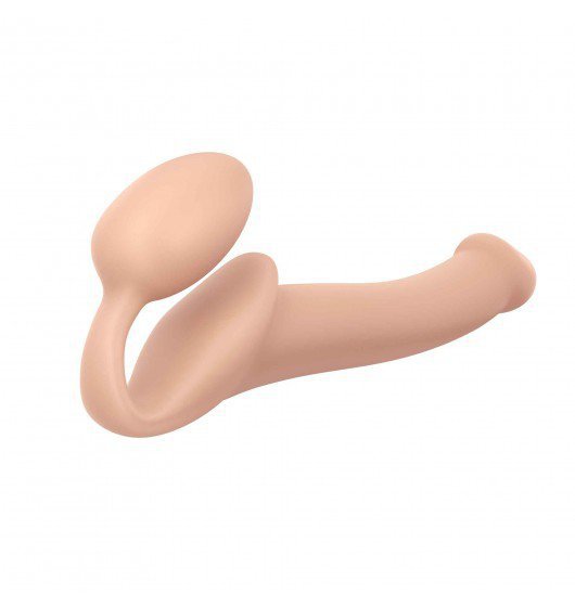 Strap-on-me Silicone bendable strap-on Flesh M - strap-on dildo 