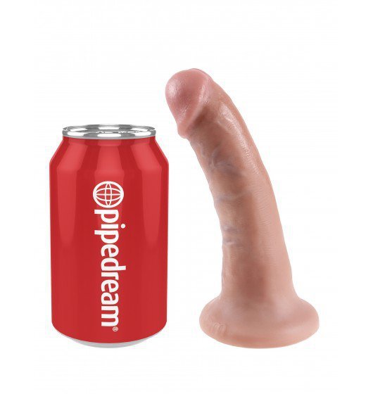 Pipedream King Cock 6&quot; Cock Flesh - Dildo z przyssawką 15 cm