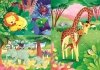 Puzzle 3x48 elementów Super Kolor Jungle Friends