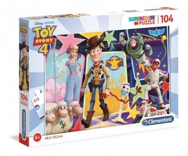 Puzzle 104 elementy Super Kolor Toy Story 4