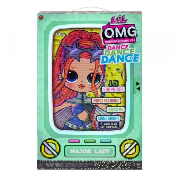 Lalka L.O.L. Surprise OMG Dance Doll, Major Lady