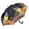 Vincent van Gogh Kawiarniany taras parasol długi delux ze skórzaną rączką