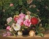 William Hammer Kosz z różami - etui na okulary Von Lilienfeld