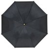 Paryż w deszczu Caillebotte - parasol z podwójną czaszą i skórzaną rączką