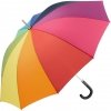 Colori - długi parasol tęcza 115 cm Fare