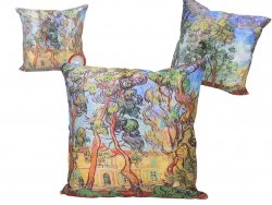 Poduszka z wypełnieniem/suwak - Vincent van Gogh - Ogród